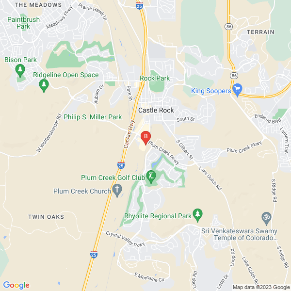 Flywheel Business Advisors location map: 834 S Perry St, Castle Rock, Colorado