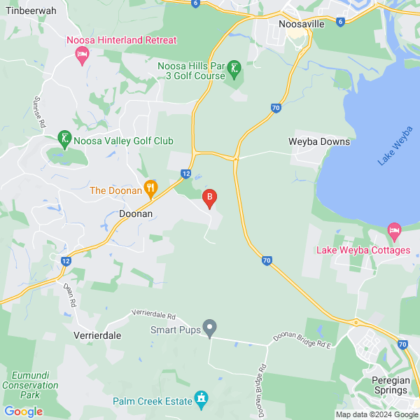 OzVac Gutter Cleaning location map: 103 Grays Road, Doonan, Queensland