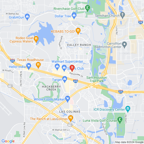Towing In Irving Tx location map: 8140 N Macarthur Blvd, Irving, TX