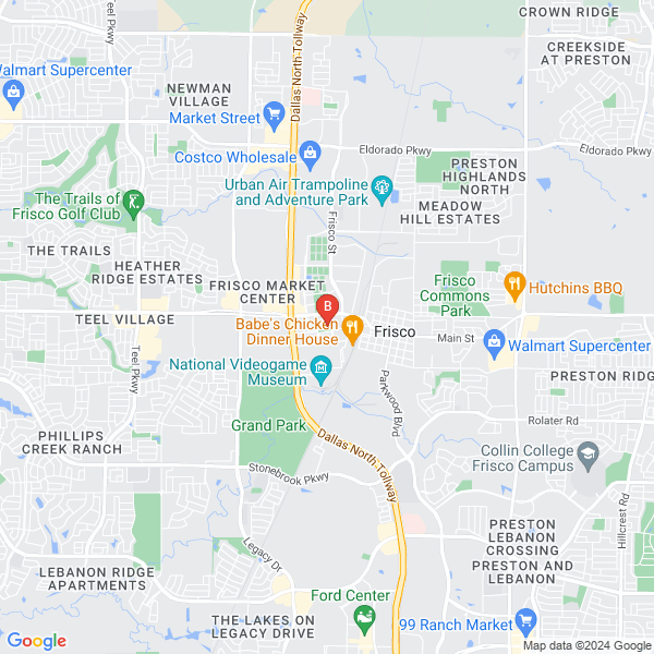Frisco Towing Service location map: 6136 Frisco Square Boulevard, Frisco, TX